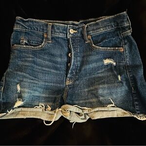 Old navy sky-hi a-line jean shorts